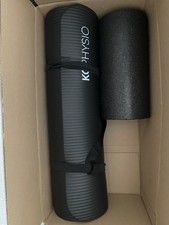 Yogamatte fitnessmatte blackro gebraucht kaufen  Furth