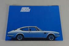Prospekt / Broschüre Fiat Dino Coupé 2,4 Liter 180 PS Baujahr 1969 -1972, usado comprar usado  Enviando para Brazil