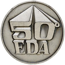 Medaglia anniversario eda usato  Italia