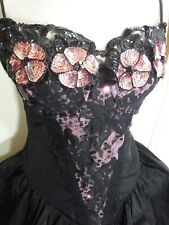 Black pink lace for sale  WISBECH