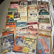 Lot sheet music for sale  Greenwood