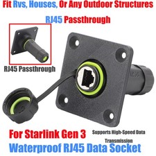 CARAVAN RV - Soquete de dados RJ45 à prova d'água para Starlink Gen 3 - Barco de passagem comprar usado  Enviando para Brazil