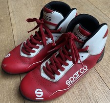 Sparco red white for sale  LONDON