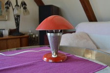 Abajur de mesa antigo tcheco ART DECO 1940 cogumelo Napako comprar usado  Enviando para Brazil