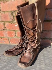 Moccasin boots larp for sale  ALFRETON