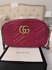 Gucci marmont red for sale  LONDON