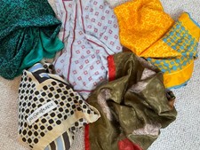 Selection vintage silk for sale  DORCHESTER