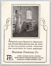 1941 Northern Furniture Co. Aparador Bow-front Buffet Impressão Vintage Anúncio comprar usado  Enviando para Brazil