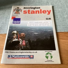 Accrington stanley radcliffe for sale  BUDLEIGH SALTERTON
