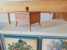 Vintage schmuckdose holzdose gebraucht kaufen  Bogel, Mieheln, Weyer