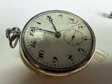 Relógio de bolso cyma 39 mm vendido como peça de equilíbrio quebrado comprar usado  Enviando para Brazil