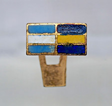 Distintivo vintage Club Atlético Boca Juniors casa de botão, usado comprar usado  Enviando para Brazil