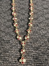 Swarovski necklace red for sale  Enid
