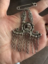Antica spilla argento usato  Montanaso Lombardo