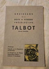 Rare 1920 talbot d'occasion  Expédié en Belgium