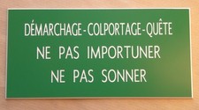 Plaque gravée démarchage d'occasion  Rougemont