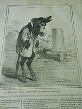Typo caricature 1873 d'occasion  Bourgoin-Jallieu