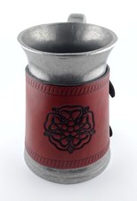Usado, Caneca Renascentista Fair Cerveja Água Vinho Couro Rosa Estampada Ren Faire Personalizada comprar usado  Enviando para Brazil