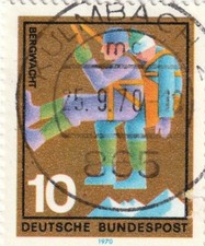 Briefmarke 630 brd gebraucht kaufen  Gelsenkirchen