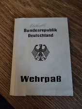 Wehrpaß grundausbildung grund gebraucht kaufen  Essen