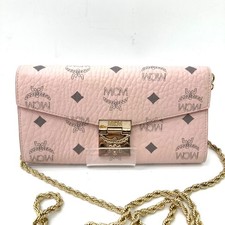 Bolsa carteira corrente autêntica MCM Visetos logotipo ouro rosa monograma ombro comprar usado Bolsa carteira corrente autêntica MCM Visetos logotipo ouro rosa monograma ombro comprar usado  Enviando para Brazil