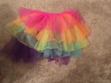 Rainbow poufy tutu for sale  GLASGOW