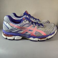 Tênis de corrida ASICS Gel-Cumulus 15 ao ar livre cinza roxo rosa feminino tamanho 10 comprar usado  Enviando para Brazil
