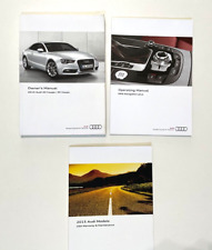 2015 AUDI A5 COUPE / S5 CUPÊ MANUAL DO PROPRIETÁRIO ITEM DO FABRICANTE COM ESTOJO DO FABRICANTE. comprar usado  Enviando para Brazil
