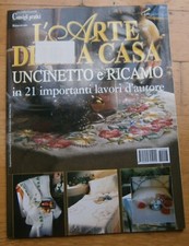Rivista ricamo arte usato  Roma