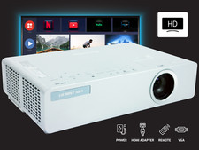 Projetor 3LCD para Home Cinema, Jogos, Filmes, Espaços Compactos - 3500 Lumens, HD comprar usado  Enviando para Brazil