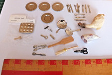 MINIATURAS VINTAGE CASA MUÑECAS VARIOS ARTÍCULOS DE COCINA (DD) segunda mano  Embacar hacia Mexico