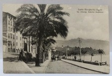 Rara 1912 Cartolina Santa Margherita Ligure Via Principe Federico G Genova Italy comprar usado  Enviando para Brazil