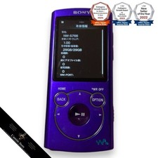 Reproductor MP3 Sony NWS766 púrpura 29 GB probado sin accesorios segunda mano  Embacar hacia Mexico