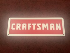 Craftsman metal sign for sale  Chowchilla