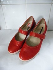 Romika red leather for sale  COLCHESTER