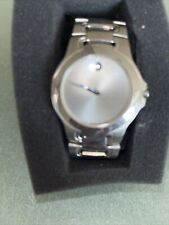 Novo relógio masculino Movado pulseira de aço inoxidável safira 0607178. Com caixa, usado comprar usado  Enviando para Brazil