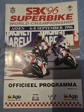 Superbike programme 1996 for sale Superbike programme 1996 for sale  CHELTENHAM