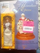 Miniature epoca bambole usato  Italia