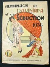 Parisiana giffey almanach d'occasion  Paris V