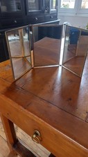 Miroir tryptique barbier d'occasion  Saint-Pol-sur-Mer