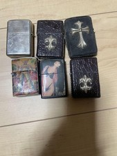 Juego de 6 encendedores usados con arañazos y marcas segunda mano  Embacar hacia Mexico