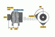 Bosch reman alternator for sale  SHEFFIELD