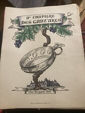 Menu chapitre gadz d'occasion  Paris XI