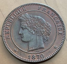 Centimes cérès 1870 d'occasion  Angoulême