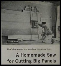 Panel saw build for sale  Diamond Point