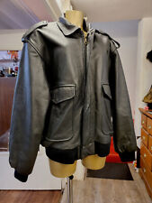 Blouson cuir noir d'occasion  Le Bouscat