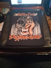 Motley crue backpatch gebraucht kaufen  Rüsselsheim am Main