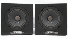 PAR de Alto-falantes Auratone 5C SUPER SOUND CUBE Monitor de Estúdio Passivo PRETO #1147 comprar usado  Enviando para Brazil