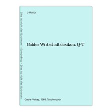 Gabler wirtschaftslexikon auto gebraucht kaufen  Grasellenbach