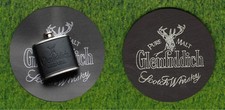 Glenfiddich 2.5oz stainless for sale  CLECKHEATON